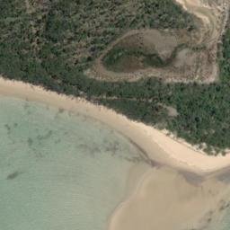 Satellite imagery of Sandy Point, AU