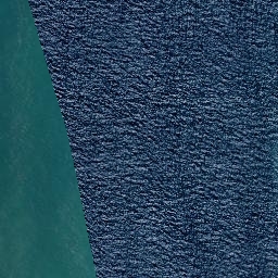 Satellite imagery of Taungaururoa Point, NZ