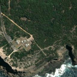 Satellite imagery of Cape Nelson, AU