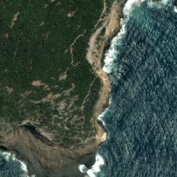 Satellite imagery of Cape Nelson, AU