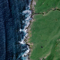 Satellite imagery of Te Mauku Point, NZ