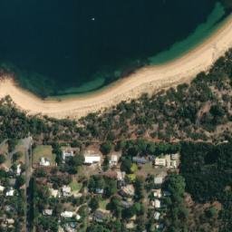 Satellite imagery of Penguin Rock, AU