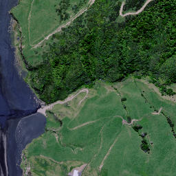 Satellite imagery of Te Mauku Point, NZ