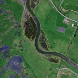 Satellite imagery of Te Reinga Point, NZ