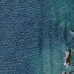 Satellite imagery of Opito Point, NZ