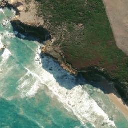 Satellite imagery of Viviennes Lookout, AU