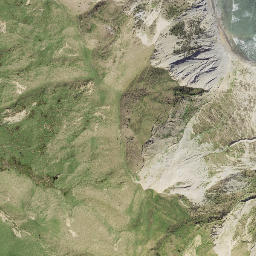 Satellite imagery of Gable End Foreland, NZ