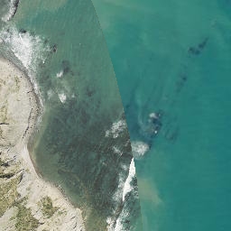 Satellite imagery of Gable End Foreland, NZ