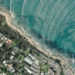 Satellite imagery of Point Grey, AU