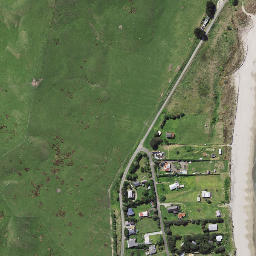 Satellite imagery of Te Anaopaikea Point, NZ
