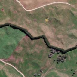 Satellite imagery of Te Kawerauta 1836, NZ
