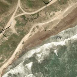 Satellite imagery of Punta Negra, AR