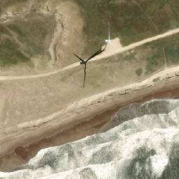 Satellite imagery of Punta Negra, AR