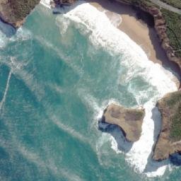 Satellite imagery of Point Hesse, AU