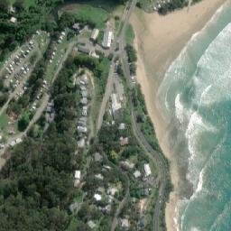 Satellite imagery of Point Sturt, AU