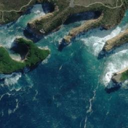 Satellite imagery of Razorback Lookout, AU