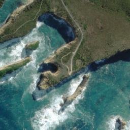 Satellite imagery of Razorback Lookout, AU