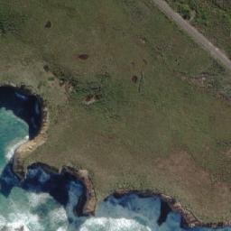 Satellite imagery of Razorback Lookout, AU