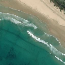 Satellite imagery of Point Smythe, AU