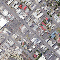 Satellite imagery of Cook Monument, NZ