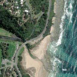 Satellite imagery of Point Hawdon, AU