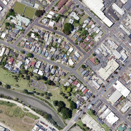 Satellite imagery of Cook Monument, NZ