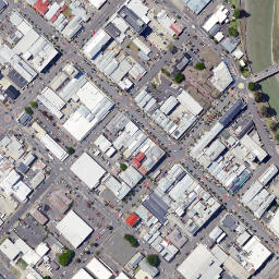 Satellite imagery of Cook Monument, NZ