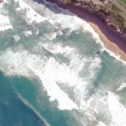 Satellite imagery of The Twelve Apostles, AU