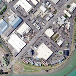 Satellite imagery of Cook Monument, NZ