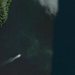 Satellite imagery of Te Kauwae Point, NZ
