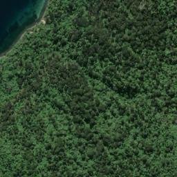 Satellite imagery of Mason Rock, NZ