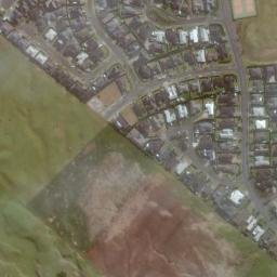 Satellite imagery of Te Akau Point, NZ