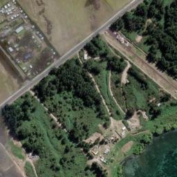 Satellite imagery of Te Akau Point, NZ