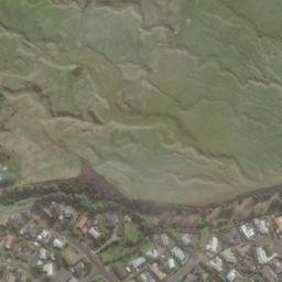 Satellite imagery of Te Kopua Point, NZ