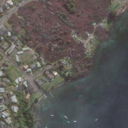 Satellite imagery of Te Kopua Point, NZ