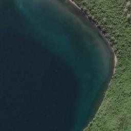 Satellite imagery of Mine Point, NZ