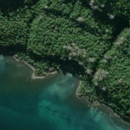 Satellite imagery of Kaiawha Point, NZ