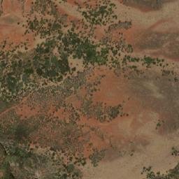 Satellite imagery of Cerro La Leona, AR