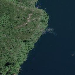 Satellite imagery of Te Tiroa Point, NZ