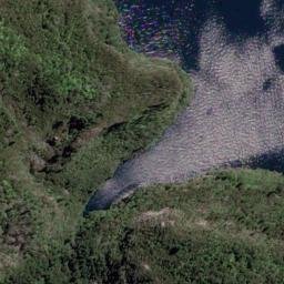 Satellite imagery of Te Tiroa Point, NZ