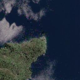 Satellite imagery of Te Tiroa Point, NZ