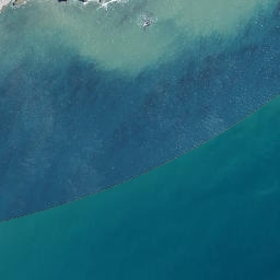 Satellite imagery of Young Nicks Head, NZ