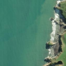 Satellite imagery of Waikumera Point, NZ