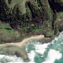 Satellite imagery of cairn, AU
