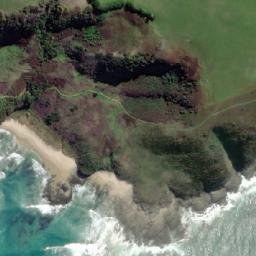 Satellite imagery of cairn, AU