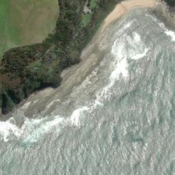 Satellite imagery of cairn, AU