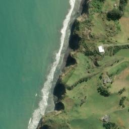 Satellite imagery of Umukaha Point, NZ