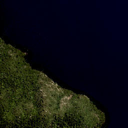 Satellite imagery of Te Oineohu Point, NZ