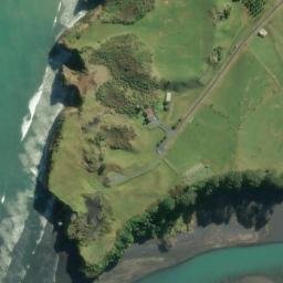 Satellite imagery of Umukaha Point, NZ