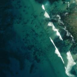 Satellite imagery of The Arched Rock, AU